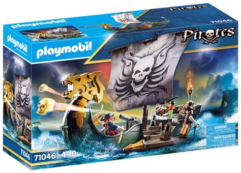 Playmobil Pirates Pas Cher Bateau Pirates Funpark