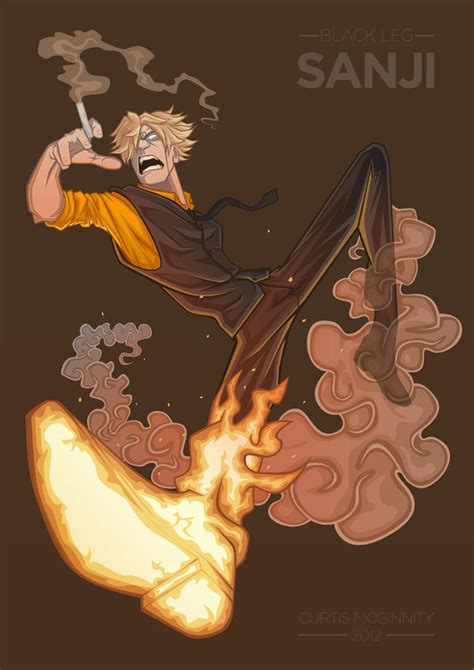 Black Leg Sanji By Curtismcginnity On Deviantart