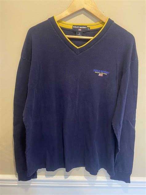 Polo Ralph Lauren Vintage Polo Sport Long Sleeve Ralp Gem