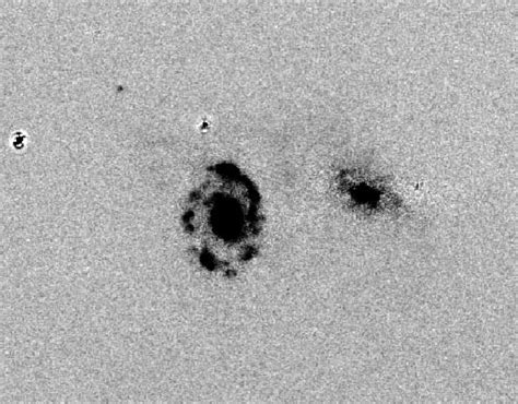 HCG 16 Continuum Subtracted H Image With The Isolated H Ii Region And