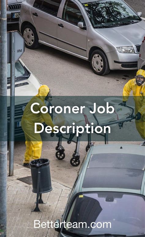 Coroner Job Description | Interview questions, Job description, Medical ...