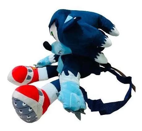 Maleta Sonic The Werehog Tipo Peluche 40 Cm Envío gratis