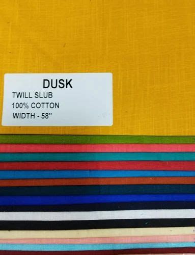 58 60 Inches Twill Slub Printed Shirting Fabric 58 Packaging Type