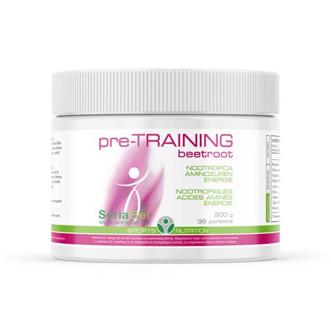 Pre-TRAINING beetroot | Soria Bel