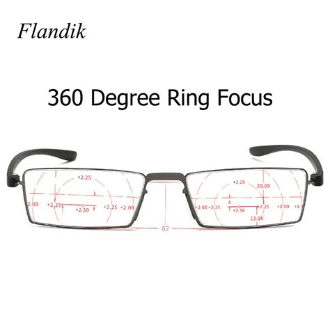 Бифокальные прогрессивное чтение квадратная оправа для очков унисекс ...
