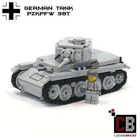 Custombricksde Custom 38t Tank Soldierf Lego Ww2 Wwii