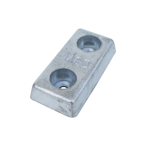 BATHING PLATFORM ANODE 1 9KG 110MM BOLT CENTRES Princess Yachts Parts