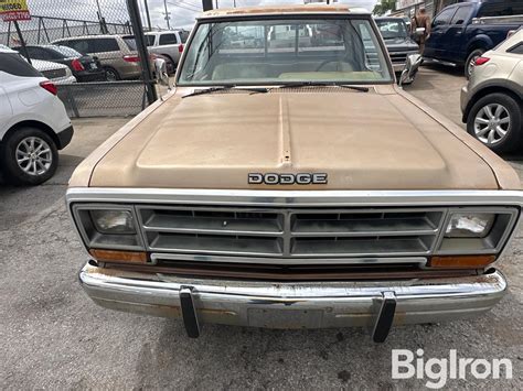 1987 Dodge Ram 150 2wd Pickup Bigiron Auctions