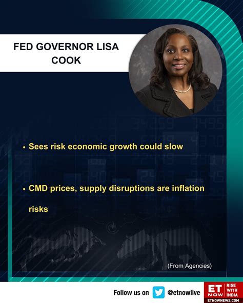 Et Now On Twitter Global News Fed Governor Lisa Cook On Economic