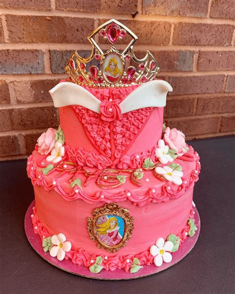 Princess Aurora Birthday Cake Ideas Images (Pictures)