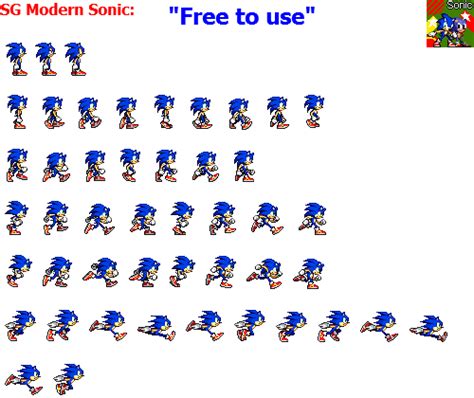 Sonic 2d Sprites