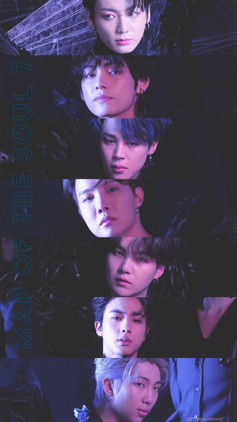 Btss Ot7 In Mots 7 Best Lockscreen Part 1 Bts Wallpaper Foto Bts