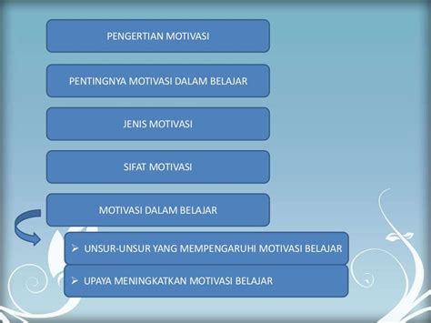 Motivasi Belajar Ppt