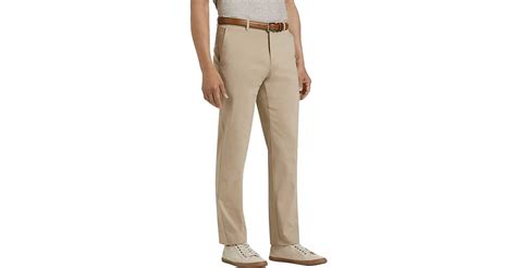 Tommy Hilfiger Tan Modern Fit Casual Pants Men S Pants Men S Wearhouse