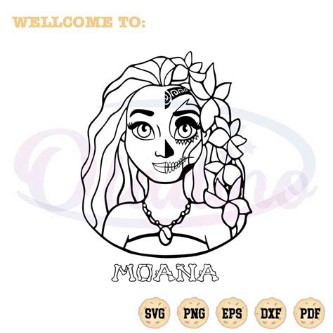 Moana Cosplay Sally Svg The Nightmare Before Christmas Cutting File