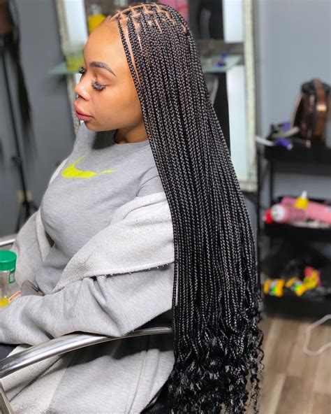 20 Trending Knotless Braids Styles for 2024: Every Size, With Pictures ...