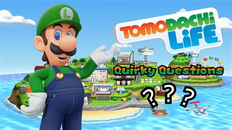 Tomodachi Life Part 3 Quirky Questions YouTube