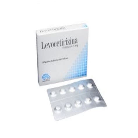 Levocetirizina 5 Mg 10 Tabletas Pc Tu Droguería en Línea