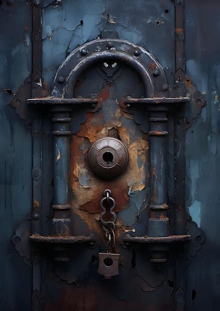 Premium Photo Old Rusty Door