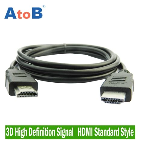 Atob Hdmi Cable 1 2m Hdmi To Hdmi Cable Hdmi Adapter 4k 1080p 3d 1 4v