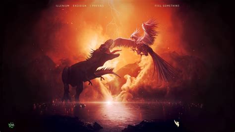 Extended Feel Something Artwork For Desktop Wallpaper Rillenium