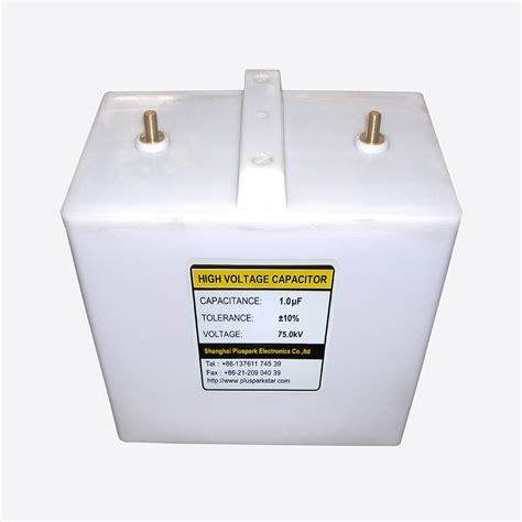 Plastic Case Capacitor Low Inductance High Voltage Pulse Capacitor