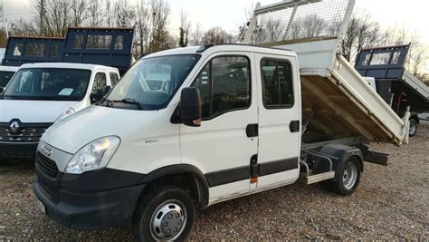 IVECO DAILY BENNE 35C11 EMPT 3450 DOUBLE CABINE 7 PLACES IVECO 6598 AM