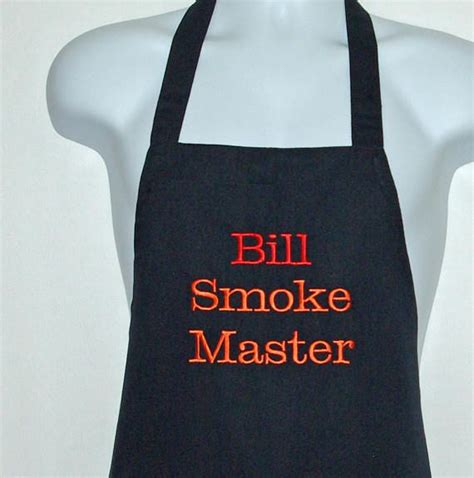 Smoke Master Apron Smoke Pit Cooker Meat Smoker Custom Etsy Meat