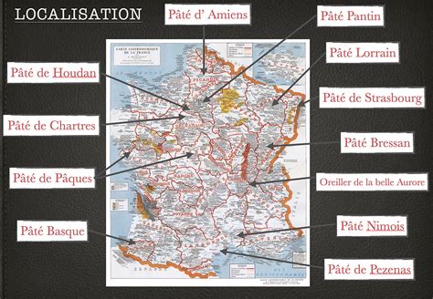 3 Géographie et composition des pâtés en croûte Français les plus connus