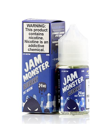 Jam Monster Salt Blueberry Ejuice Ml Nicotine Salts E Liquid