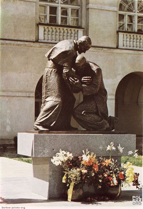 Homagium Pomnik Jana Paw A Ii I Stefana Wyszy Skiego Lublin Zdj Cia