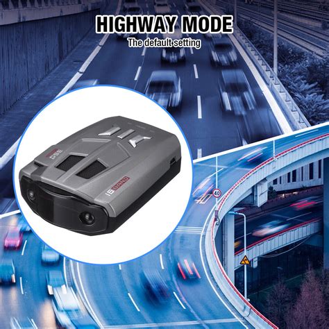 16 Band 360 Degree Car Trucker Speed Voice Alert Warning V9 Laser Radar