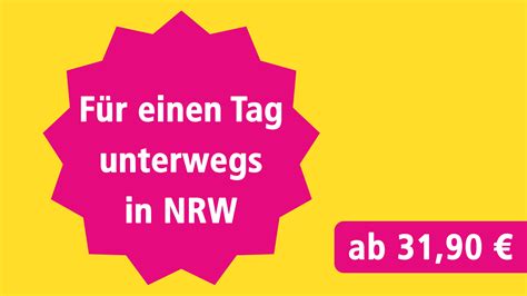 Sch Nertagticket Nrw