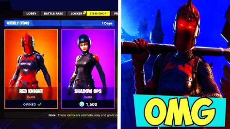 The Red Knight Returns Confirmed In Fortnite Fortnite Battle Royale Red Knight Skin