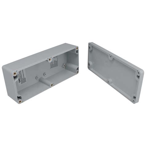 Enclosure Wall Mount Pc Grey Pn A Bud Industries