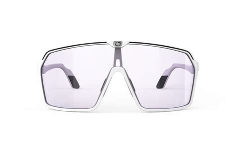 Rudy Project Spinshield White Matte Impactx Photochromic Laser Purple