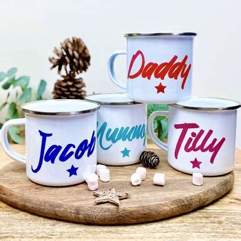 Personalised Enamel Adventures Mug By Livi Belle