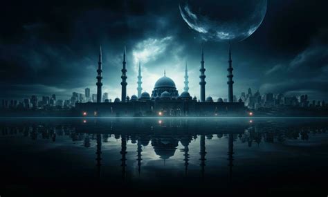 AI generated ramadan wallpaper islamic mosque, 35380087 Stock Photo at ...