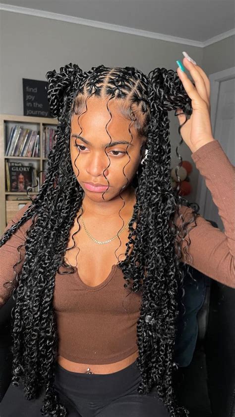 Criss Cross Passion Twists In Braided Hairstyles For Teens