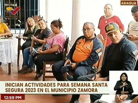 Aragua Afinan Detalles Para El Operativo Semana Santa Segura 2023 En