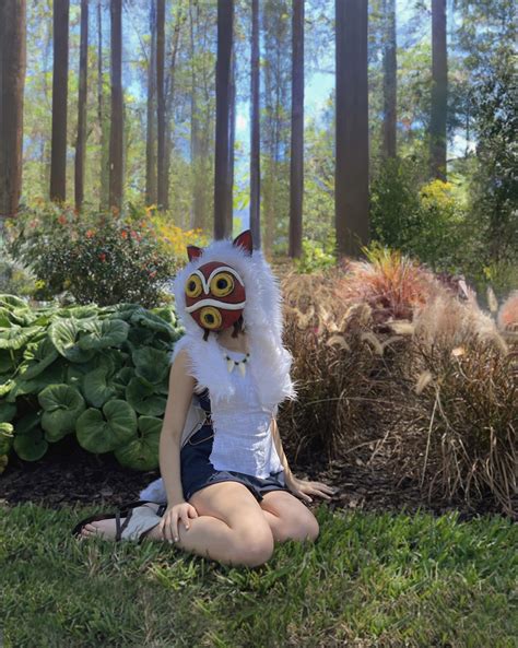 Princess Mononoke Forest Spirit Costume