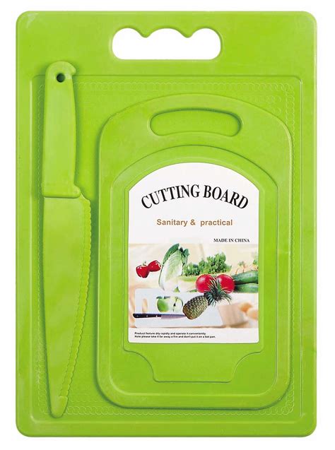 Food Grade PP Plastic Cutting Board Set, Chopping Mat - China Cutting ...