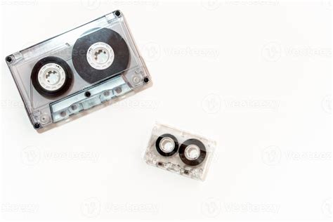 Different sizes of audio cassette tape isolated 14886476 Stock Photo at ...