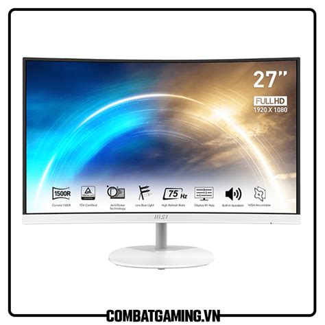 Màn Hình Cong MSI PRO MP271CW 27 FHD VA 75hz FreeSync