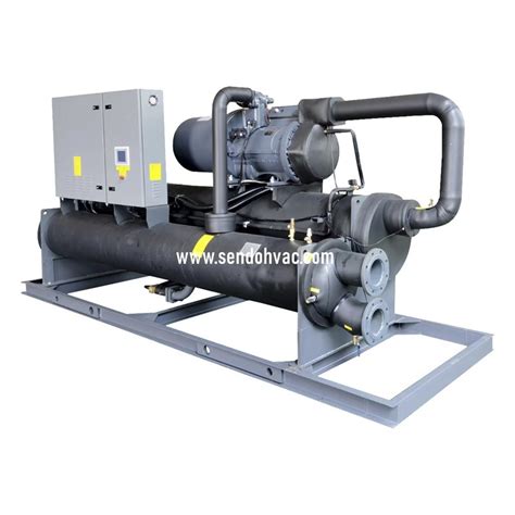 Low Temperature Glycol Water Cooled Screw Industrial Water Chiller