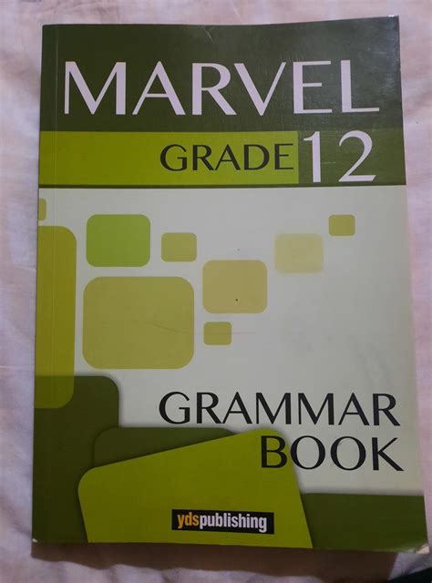 yds publishing marvel grade 12 grammar book cevap anahtarı olan