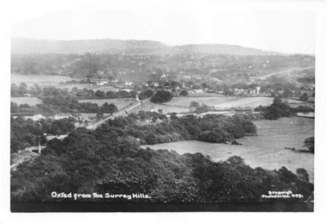 S21724 Oxted from the Surrey Hills | Surrey Archaeological Society