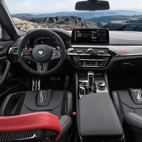 BMWBLOG.com on Instagram: “BMW M5 CS - Interior Design In the back of ...