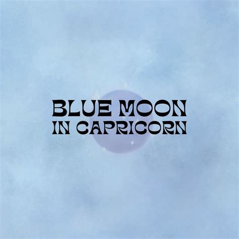 Blue Moon In Capricorn Full Moon Tarot Spread — Emerald Lotus