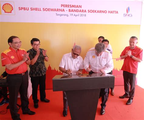 Spbu Shell Di Kawasan Soewarna Bandara Soekarno Hatta Resmi Beroperasi